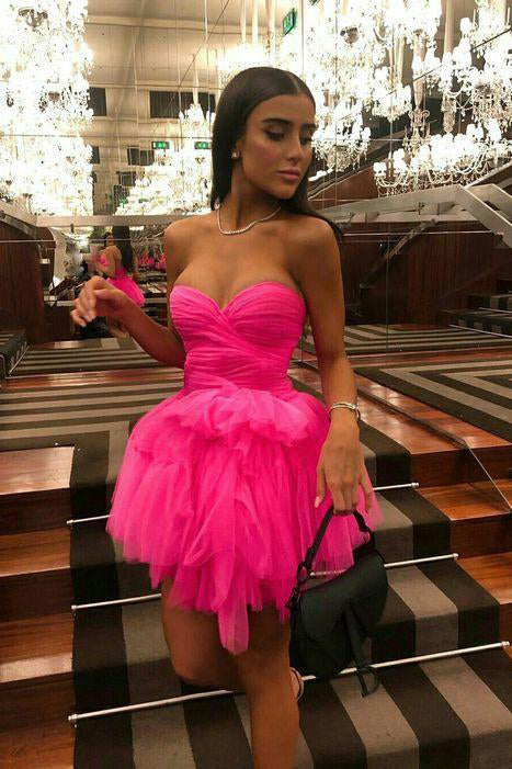 hot pink dresses